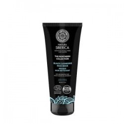 MASCARILLA FACIAL NEGRA LIMPIADORA, BRILLO EN LA PIEL, 80 ml