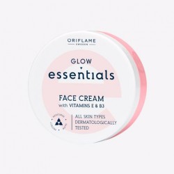 Crema Facial Iluminadora con Vitamina E y B3 Glow Essentials