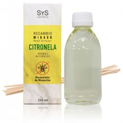 Recambio Mikado Citronela + Palos Marmol Collection SYS Aromas