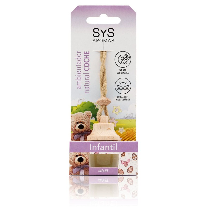 Ambientador Coche Infantil 7ml SYS Aromas