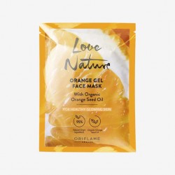 Mascarilla Facial en Gel con Aceite de Naranja Orgánico Love Nature