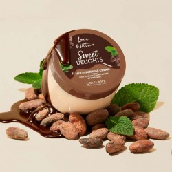 Crema Multi-Beneficios con Manteca de Cacao y Menta Orgánicas Sweet Delights