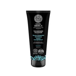 MASCARILLA FACIAL NEGRA LIMPIADORA, BRILLO EN LA PIEL, 80 ml