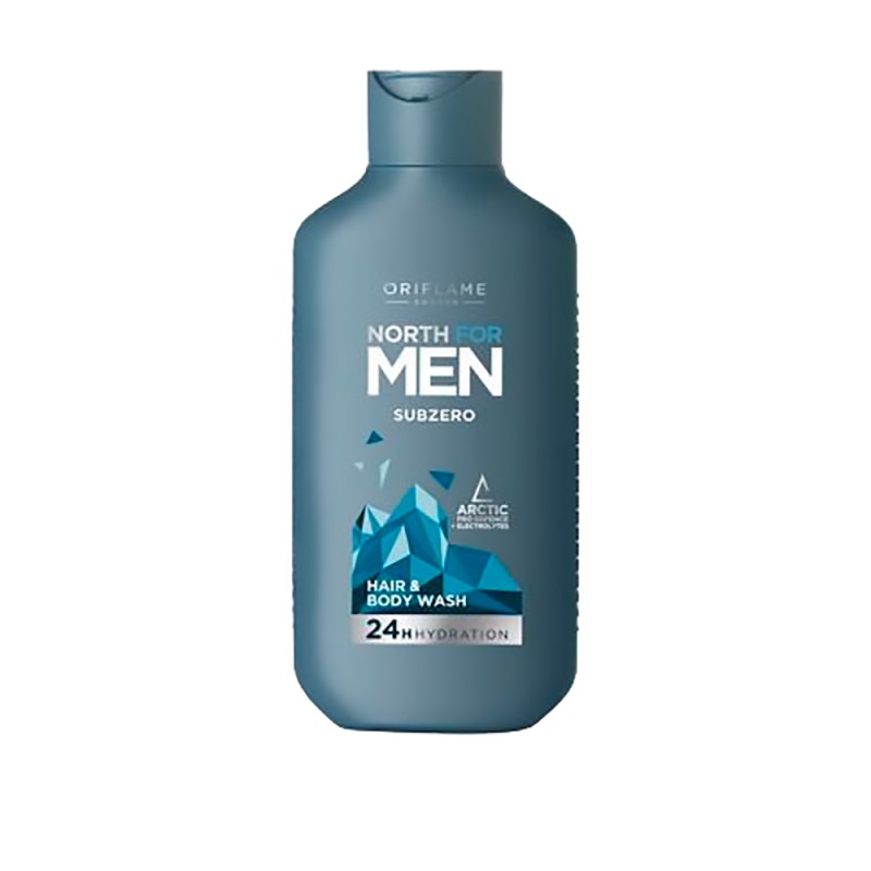 Gel de Ducha y Champú North For Men SubZero