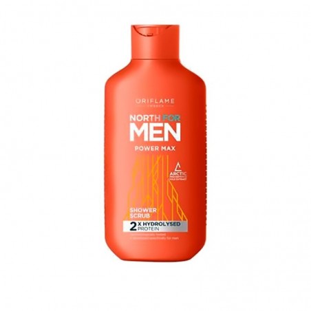 Gel de Ducha Exfoliante PowerMax North For Men