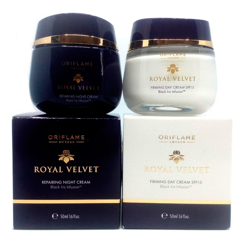 Pack Crema Reafirmante SPF 15 Royal Velvet (dia y noche)