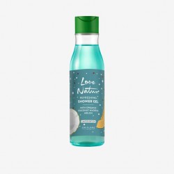 Gel de Ducha Refrescante con Agua de Coco y Melón Orgánicos Love Nature