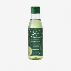 Gel de Ducha Purificante con Té Verde y Pepino Orgánicos Love Nature