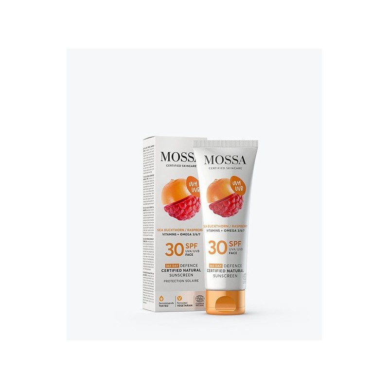 365 DÍAS DEFENCE – PROTECTOR SOLAR NATURAL CERTIFICADO PARA ROSTRO SPF 30, 50ml